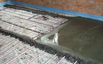 Как правильно сделать теплый бетонный пол